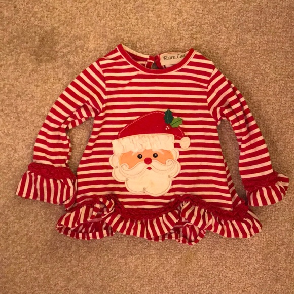 Christmas Santa Leggings and Top - Picture 2 of 3